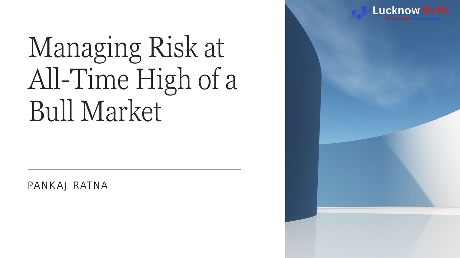 You are currently viewing Minimize Regret & Risk at an All-Time High of a Bull Market Run